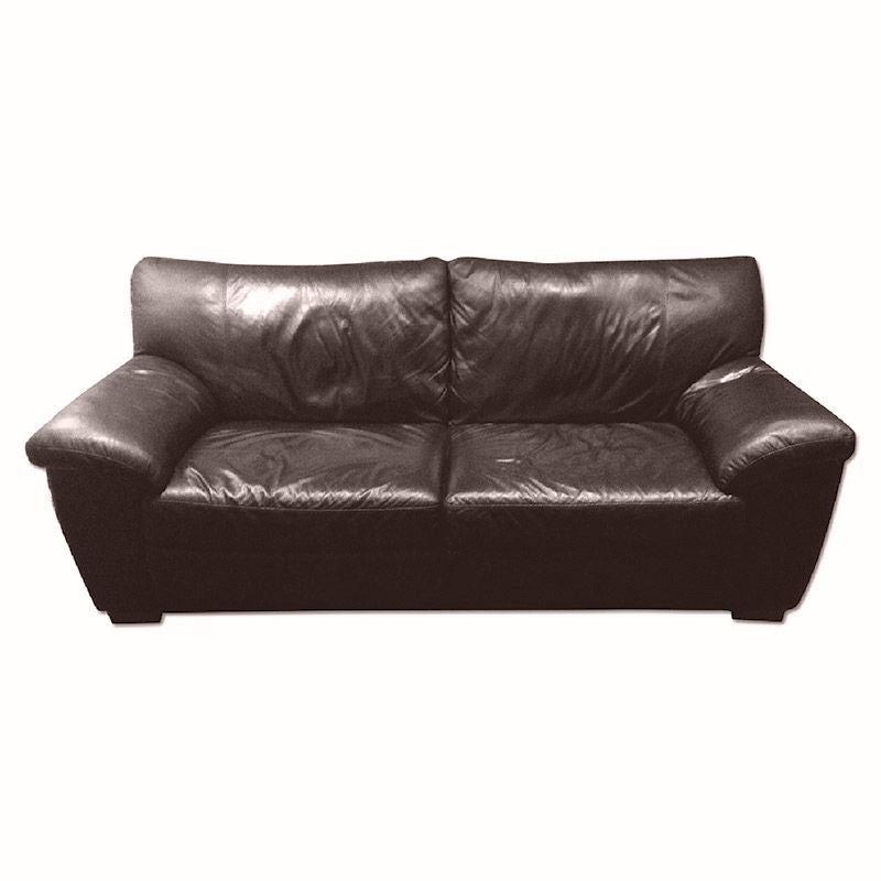 Brown Leather Sofa - Whats New Furniture - Portland, Oregon