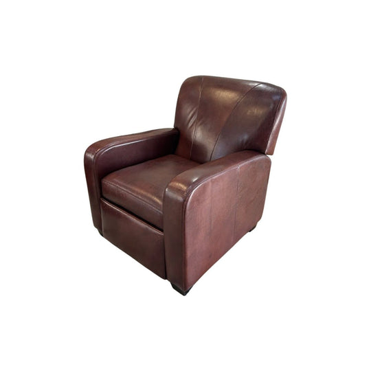 Brown/Red Push Back Recliner - view 3