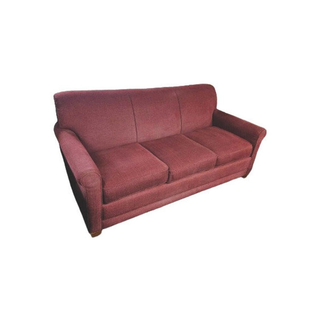 Burgundy Sofa - Whats New Furniture - Portland, Oregon
