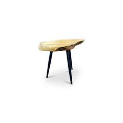 Burl Walnut Accent Table - view 3