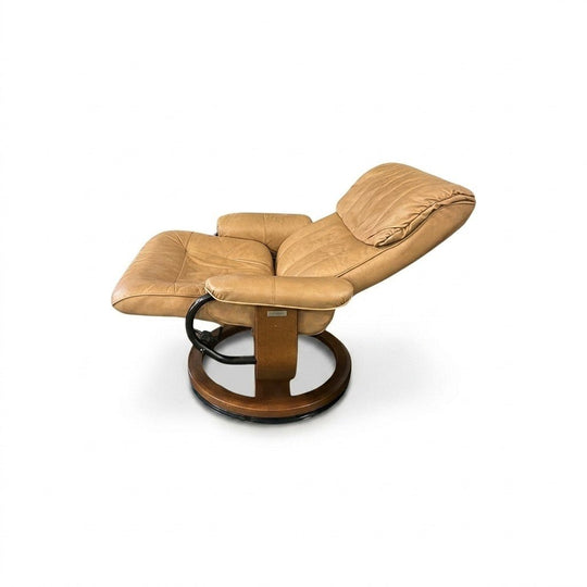 Camel Mid-Century Recliner - view 3