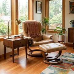 Camel Mid-Century Recliner - view 4