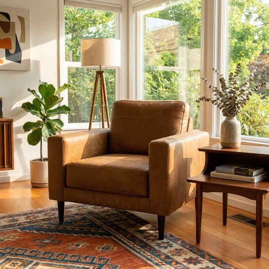 Caramel Armchair - view 5