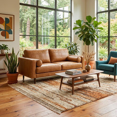 Caramel Loveseat  - view 5