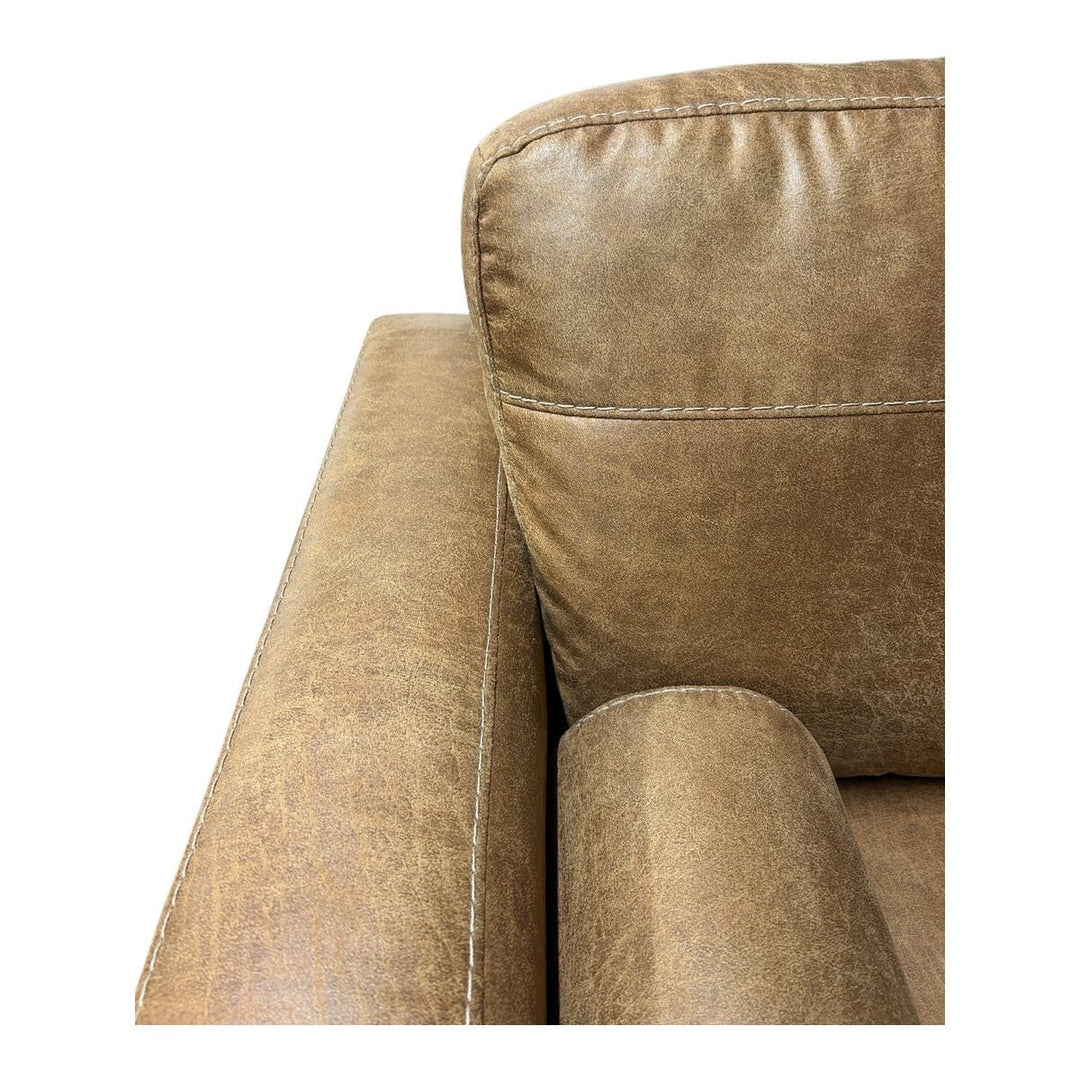Caramel Loveseat  - view 4