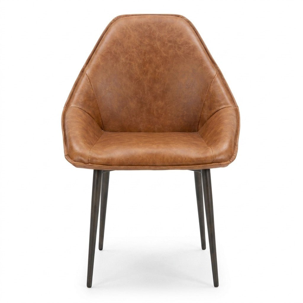 Caramel Mid-Century Chairs - consignment furniture Portland