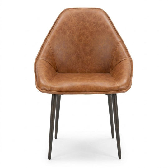 Caramel Mid-Century Chairs - consignment furniture Portland