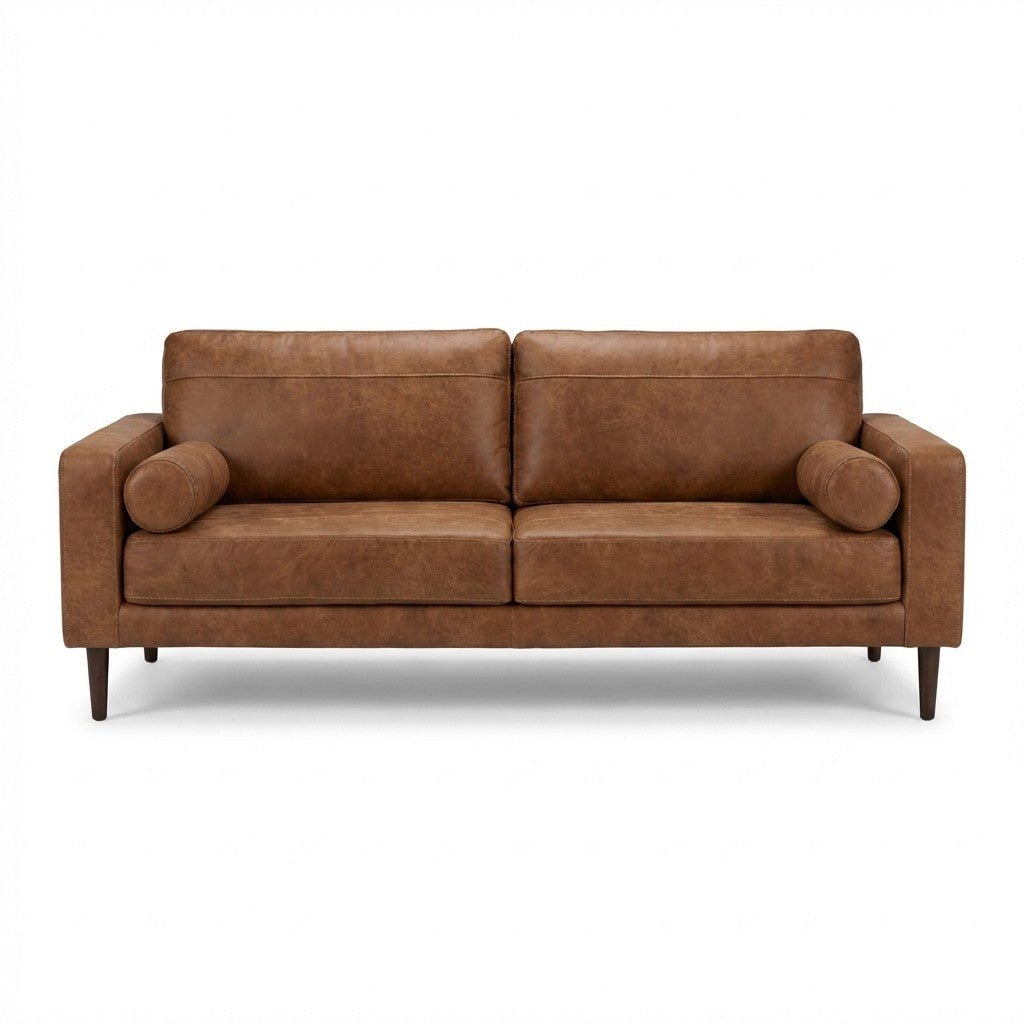 Caramel Sofa - consignment furniture Portland