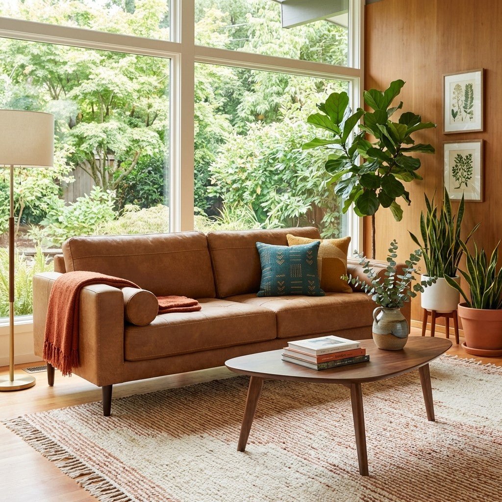 Caramel Sofa - view 5