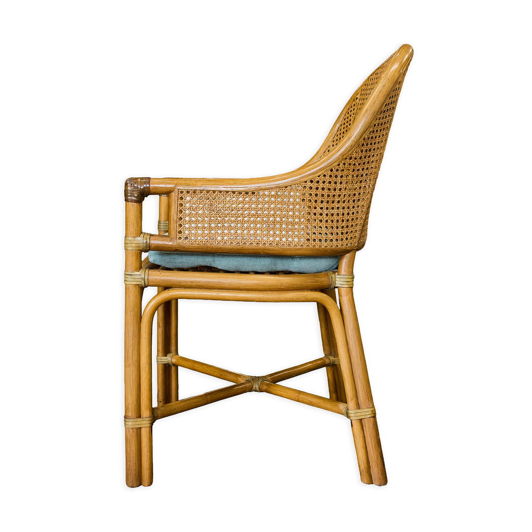 Rattan Chair detail view 2 - Whats New Furniture - Portland, Oregon