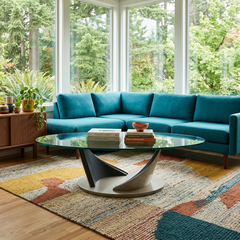 Chrome Coffee Table - view 5