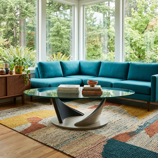 Chrome Coffee Table - view 5