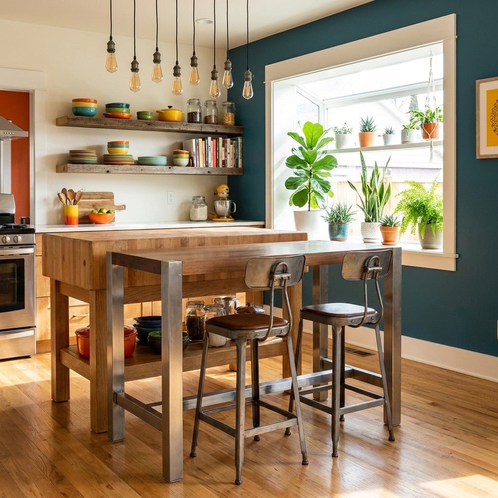 Chrome Table Stools - view 4