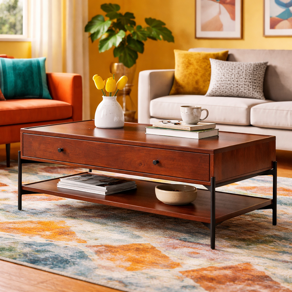 Coffee Table w/Drawer - Whats New Furniture - Portland, Oregon