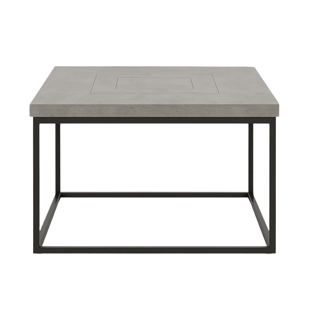 Concrete Top Bunching Tables – Set of 2 – Consigned - Whats New Furniture - Portland, Oregon