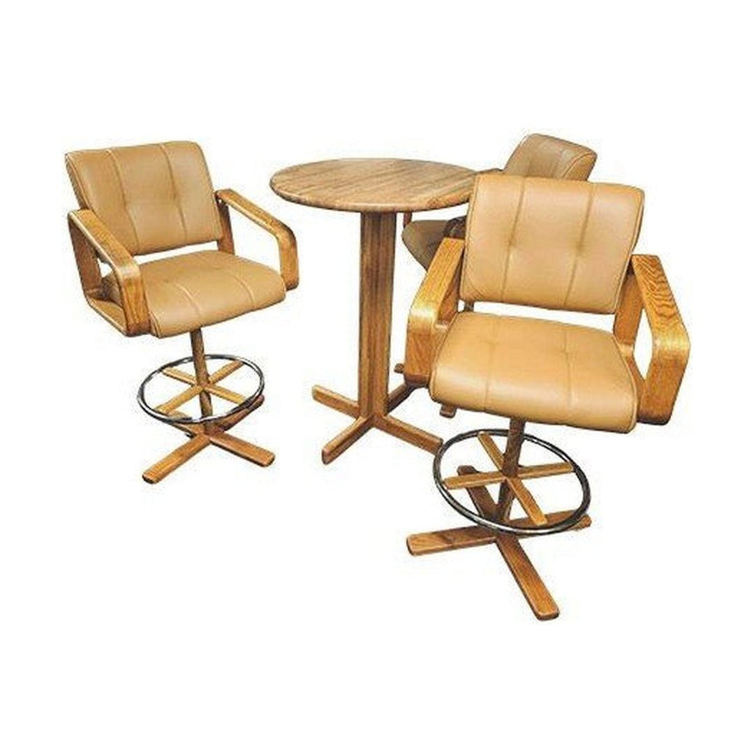 Contemporary Dining Bar Height Set - Whats New Furniture - Portland, Oregon