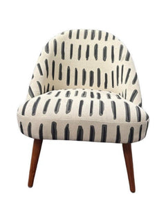 Blush Pink Accent Chair - consignment furniture Portland