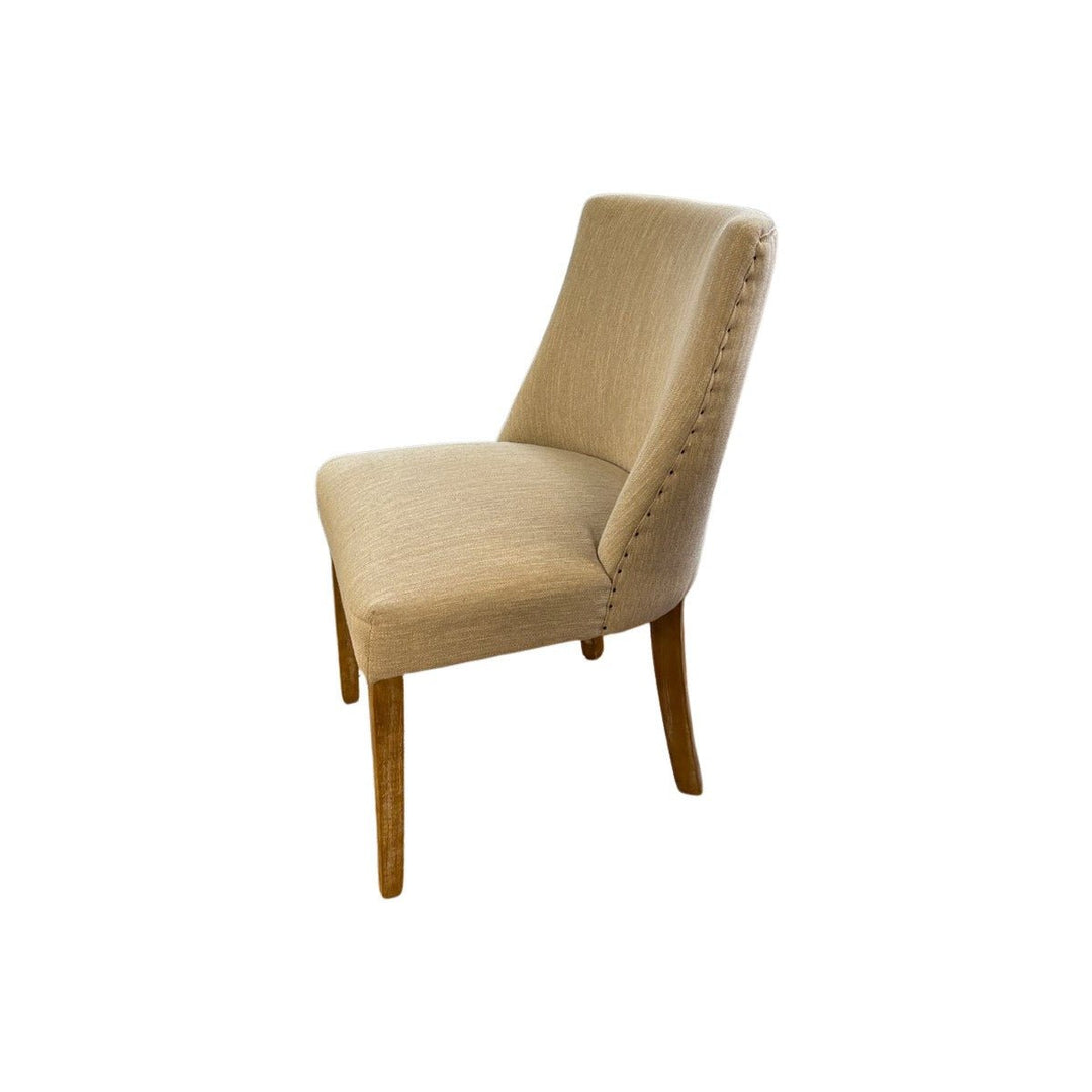 Cream Mid-Century Chair - view 4