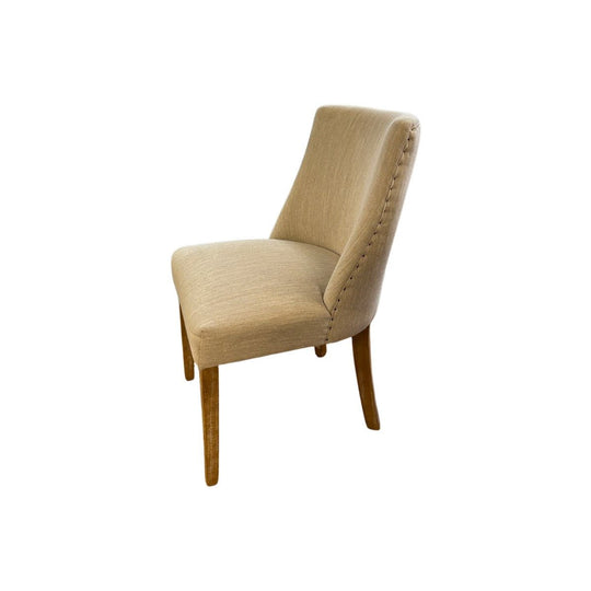 Cream Mid-Century Chair - view 4