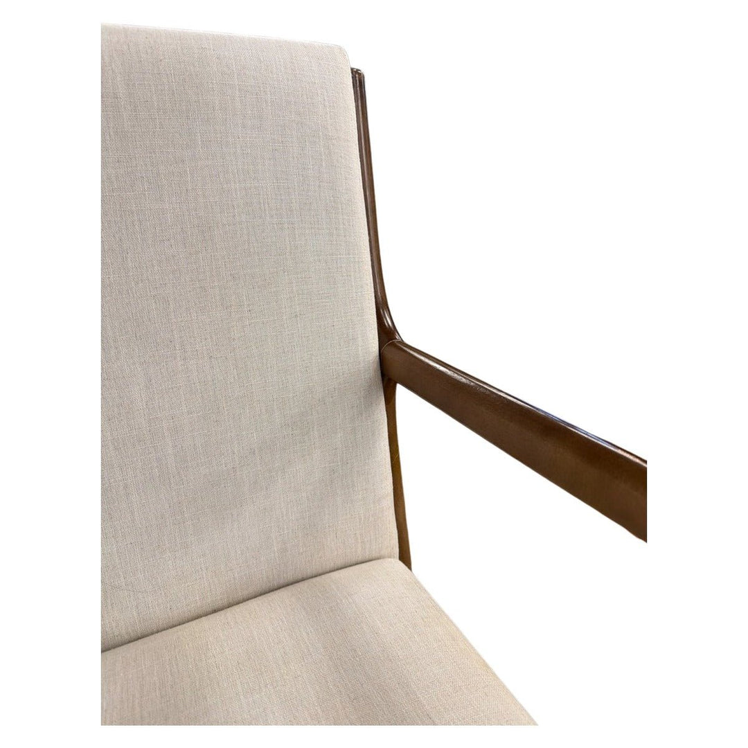 Cream Mid-Century Chair - view 4