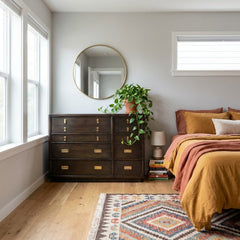 Dark Brown 8-Drawer Dresser - view 4