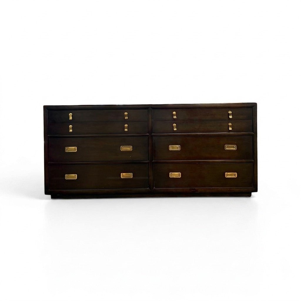 Dark Brown 8-Drawer Dresser - view 2