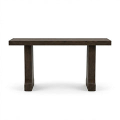 Dark Brown Console Table - consignment furniture Portland