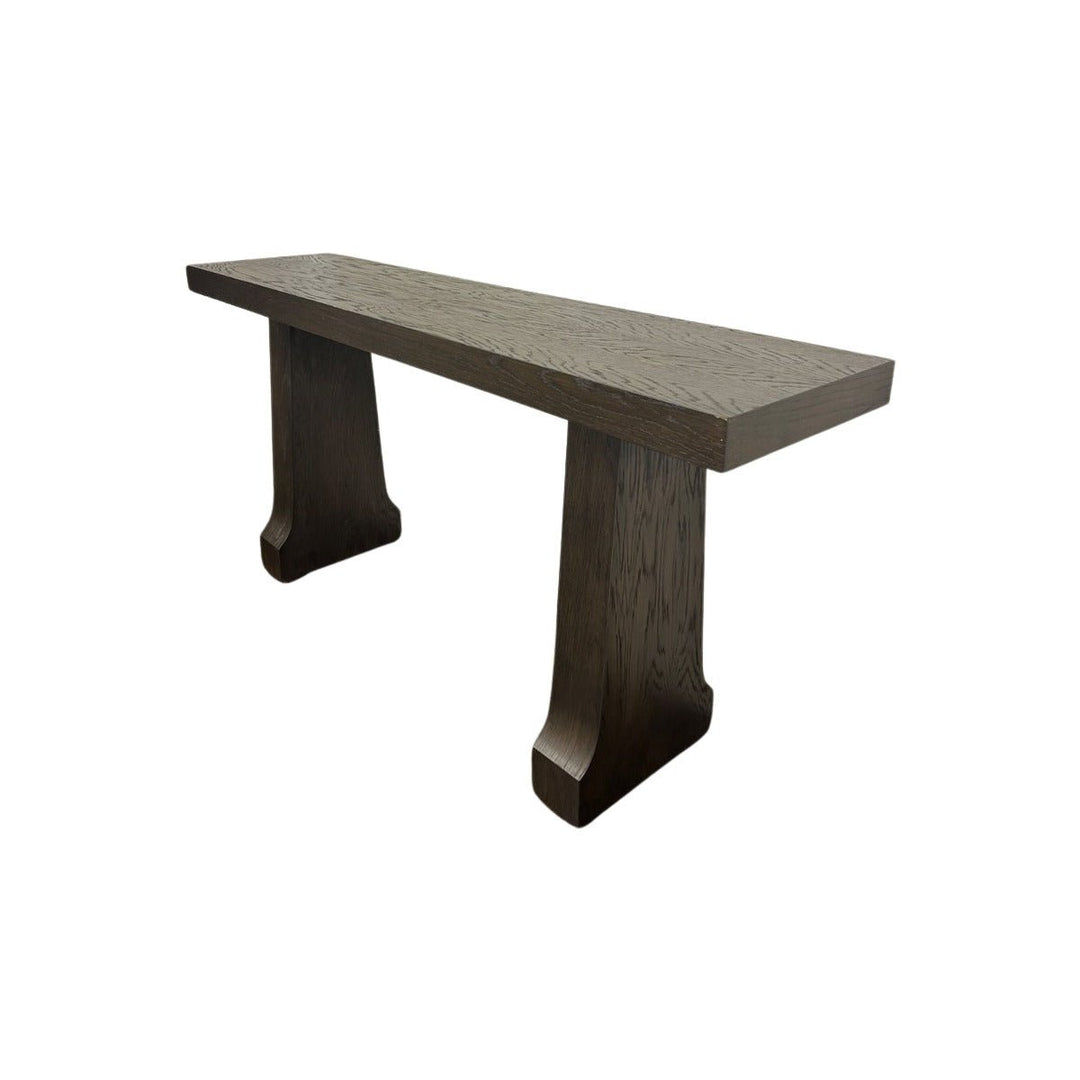 Dark Brown Console Table - view 4