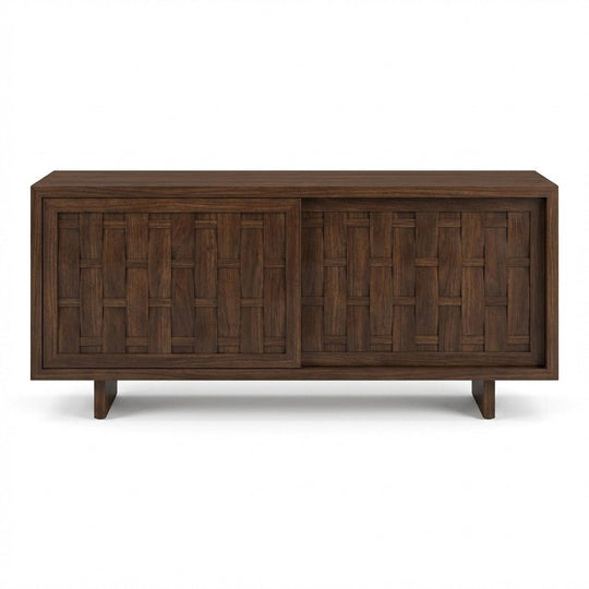 Dark Brown Entertainment Center - consignment furniture Portland