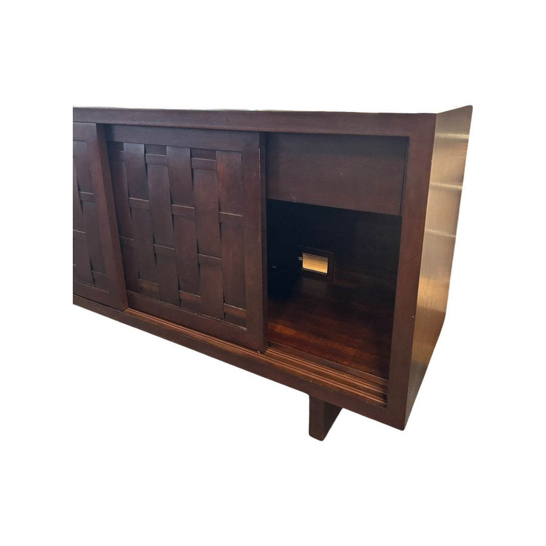Dark Brown Entertainment Center - view 3