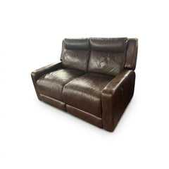 Dark Brown Leather Recliner - view 2