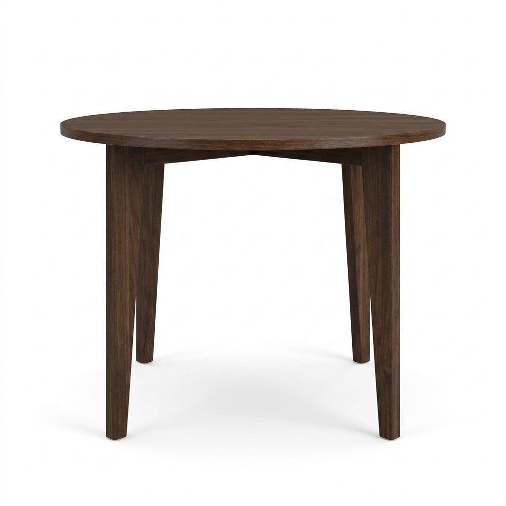 Dark Brown Mid-Century Table - consignment furniture Portland