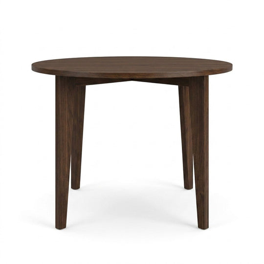 Dark Brown Mid-Century Table - consignment furniture Portland