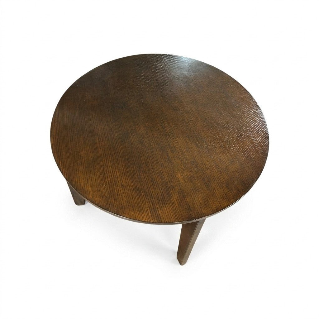 Dark Brown Mid-Century Table - view 4