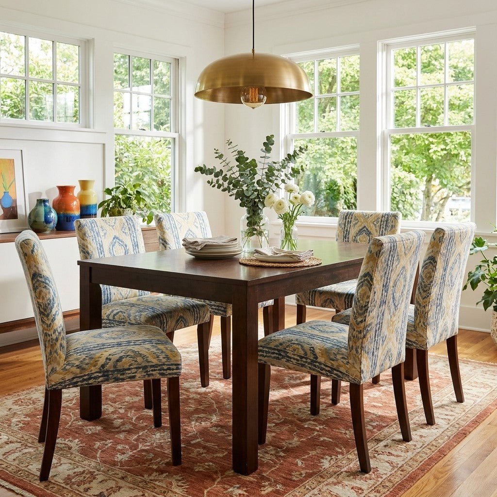 Dark Brown Mid-Century Table - view 5