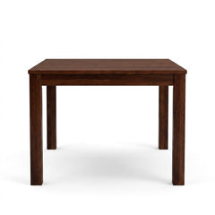 Dark Brown Mid-Century Table - consignment furniture Portland