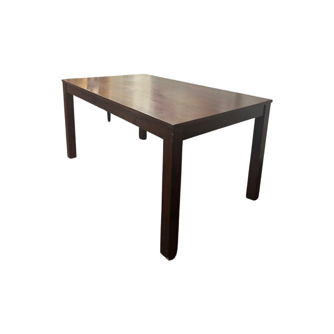 Dark Brown Mid-Century Table - view 4