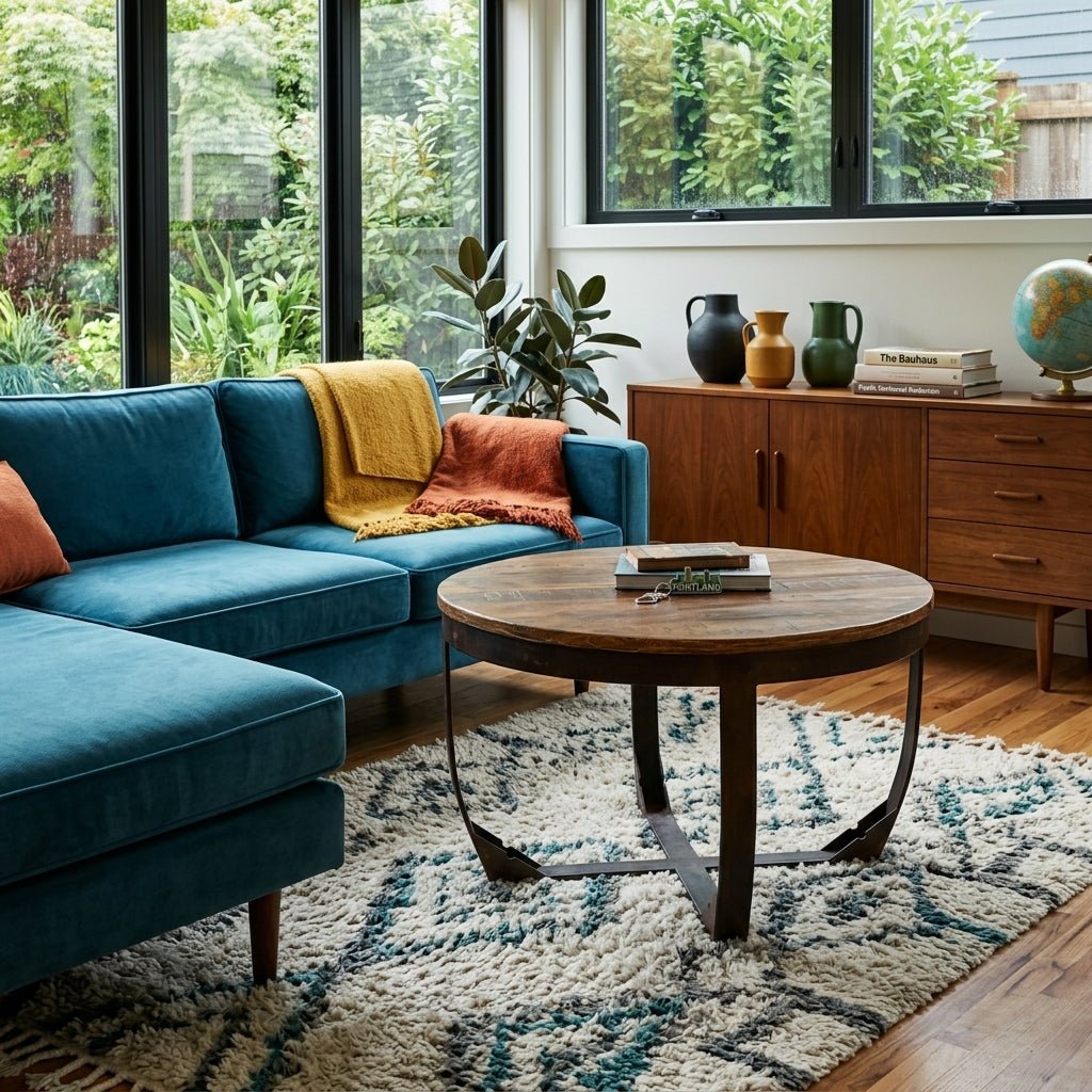 Dark Walnut Coffee Table - view 5