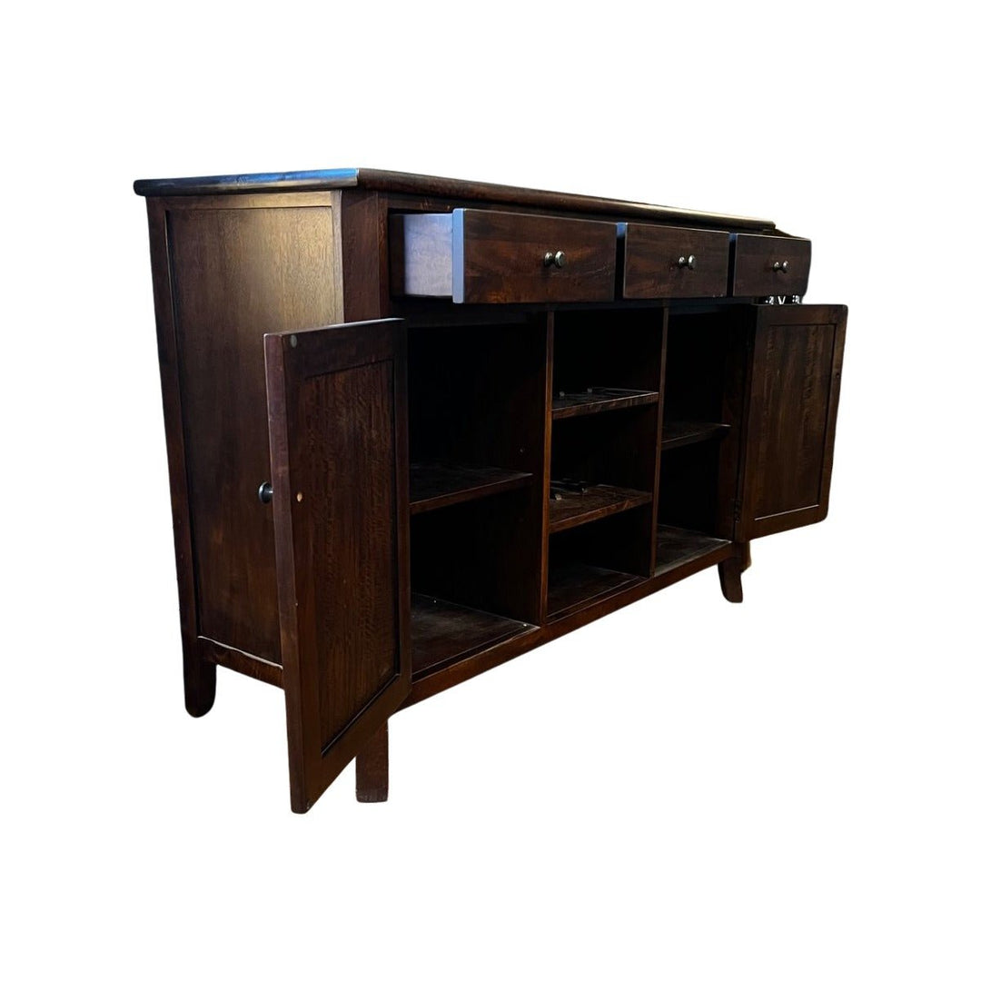 Dark Walnut Sideboard by Crate and Barrel - view 4