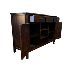 Dark Walnut Sideboard by Crate and Barrel - view 4