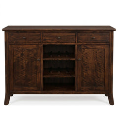 Dark Walnut Sideboard by Crate and Barrel - consignment furniture Portland
