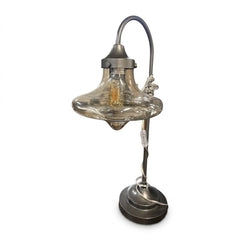 Glass Mid-Century Table Lamp - view 4