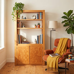 Golden Oak Bookcase - view 5
