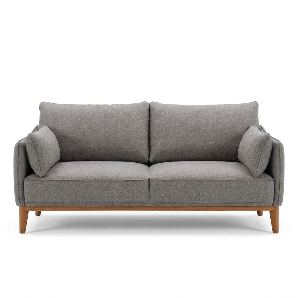 Grey Loveseat - consignment furniture Portland