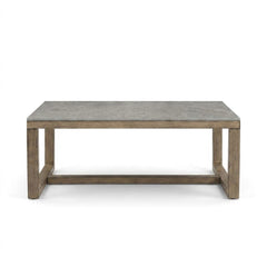 Grey Mid-Century Coffee Table - consignment furniture Portland