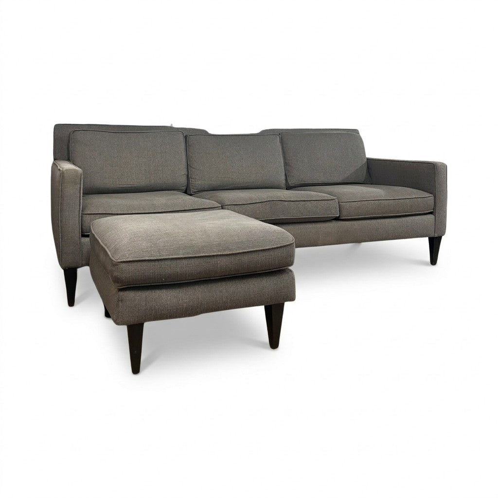 Grey Mid-Century Sofa - view 2