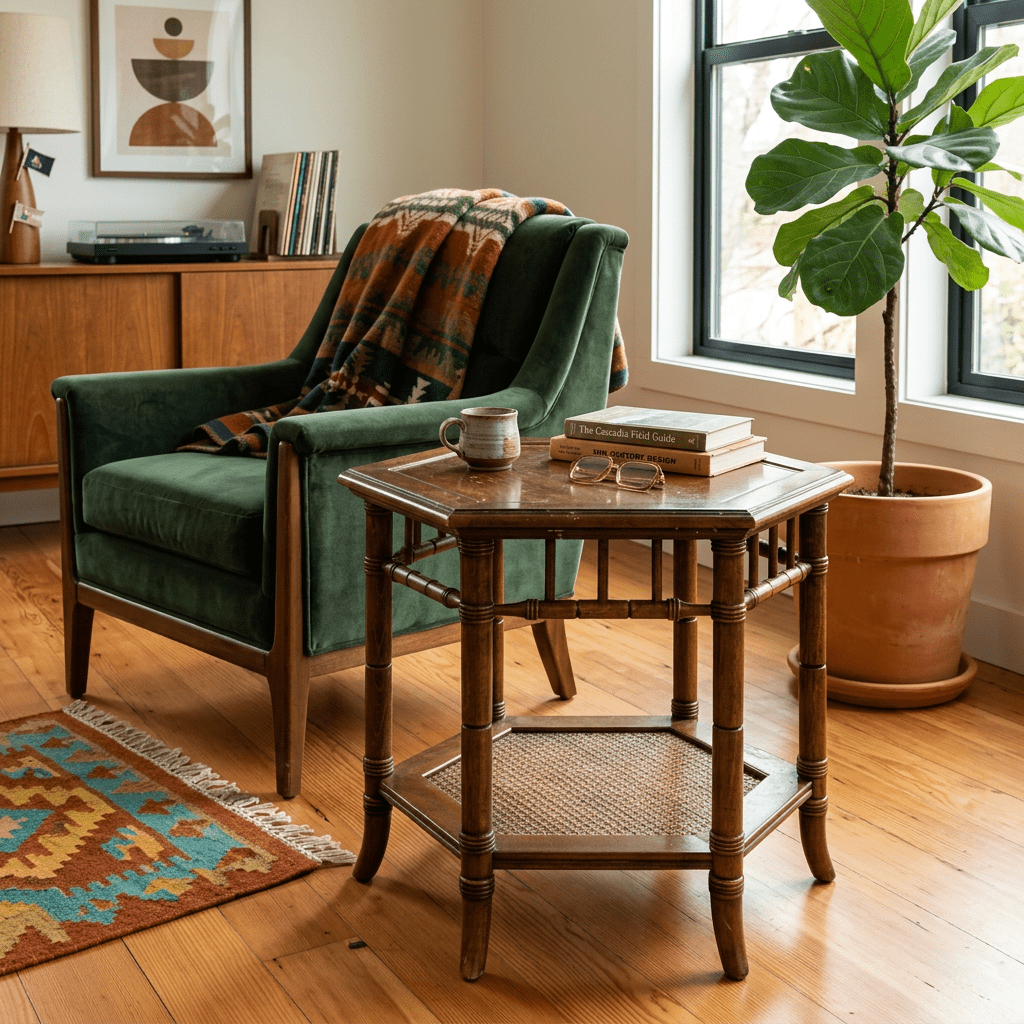 Hexagon Accent Table - view 5