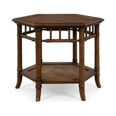 Hexagon Accent Table - consignment furniture Portland