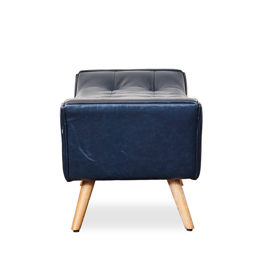 Leather Bench - Whats New Furniture - Portland, Oregon
