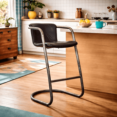 Leather High Chair - What&